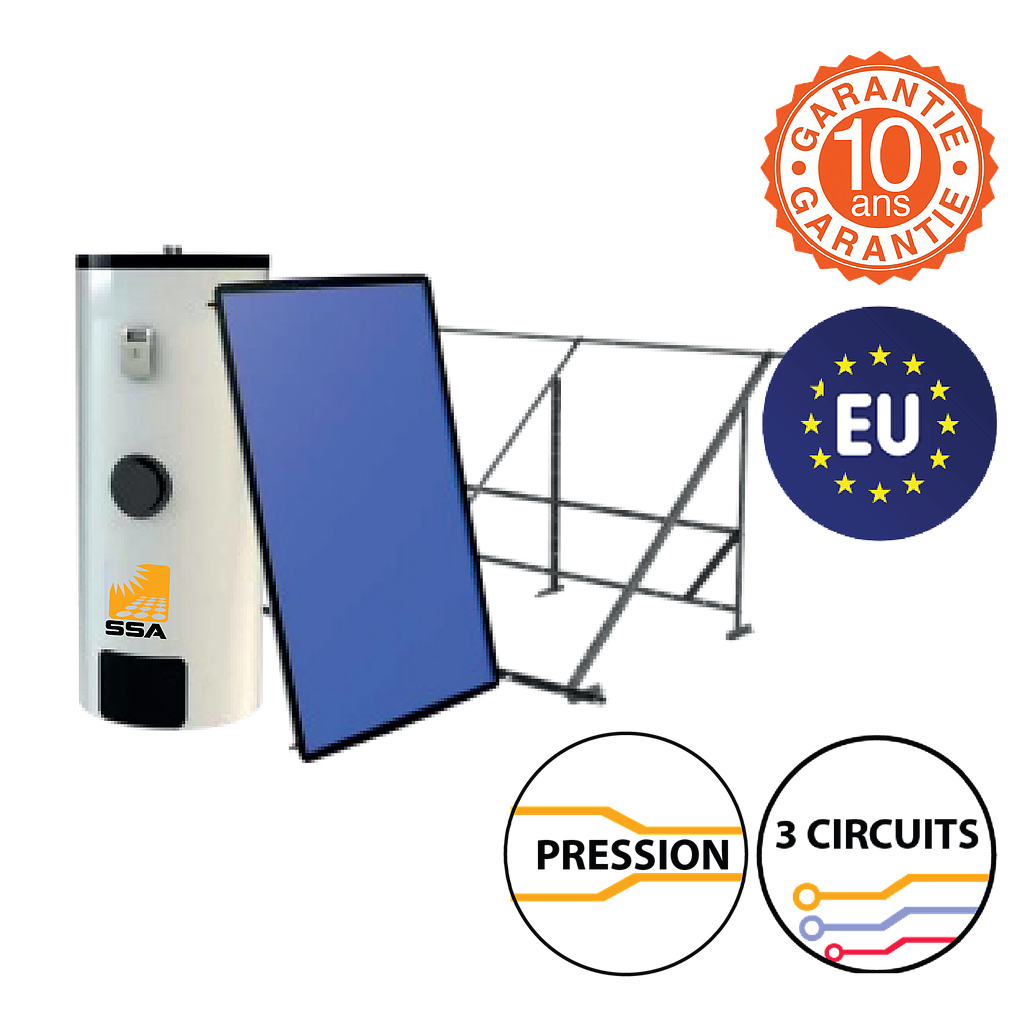 Chauffe-eau Thermosol Pro 3 circuits forcé 150L